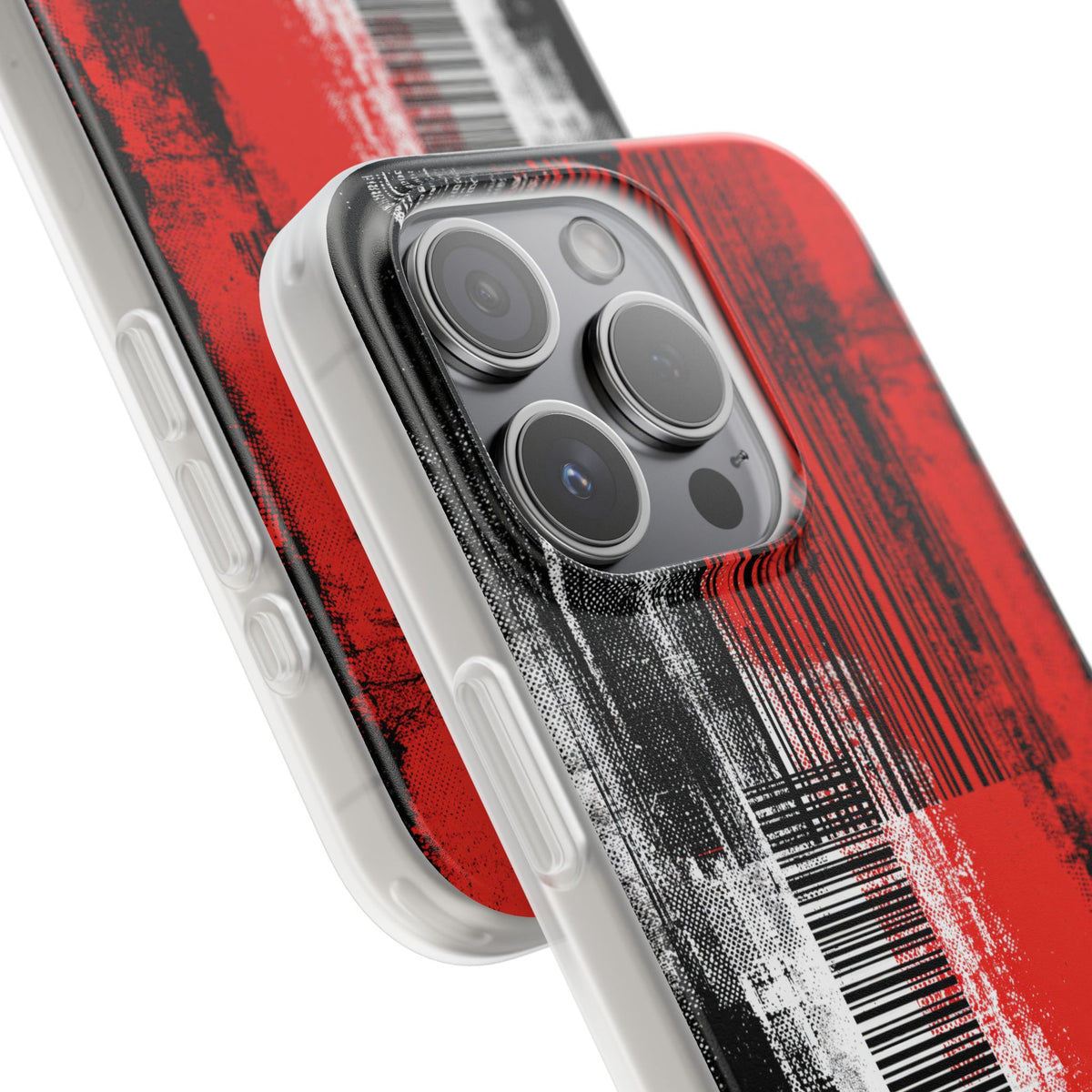 Distorted Barcode · Lite Phone Case for iPhone ·  Black