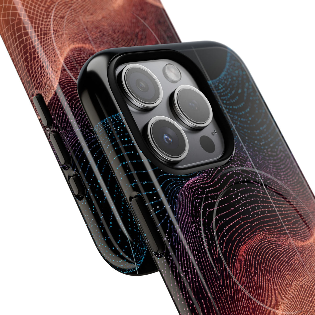 Spectral Elevation · Tough 2.0 Magnetic Phone Case for iPhone · Orange