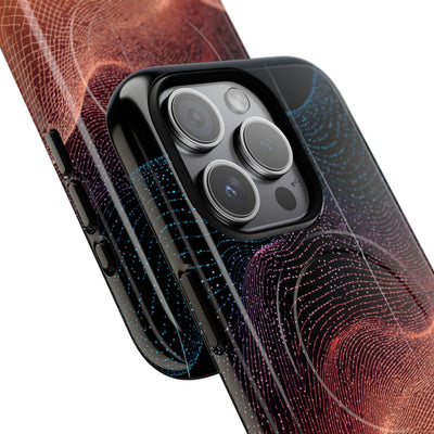 Spectral Elevation · Tough 2.0 Magnetic Phone Case for iPhone · Orange