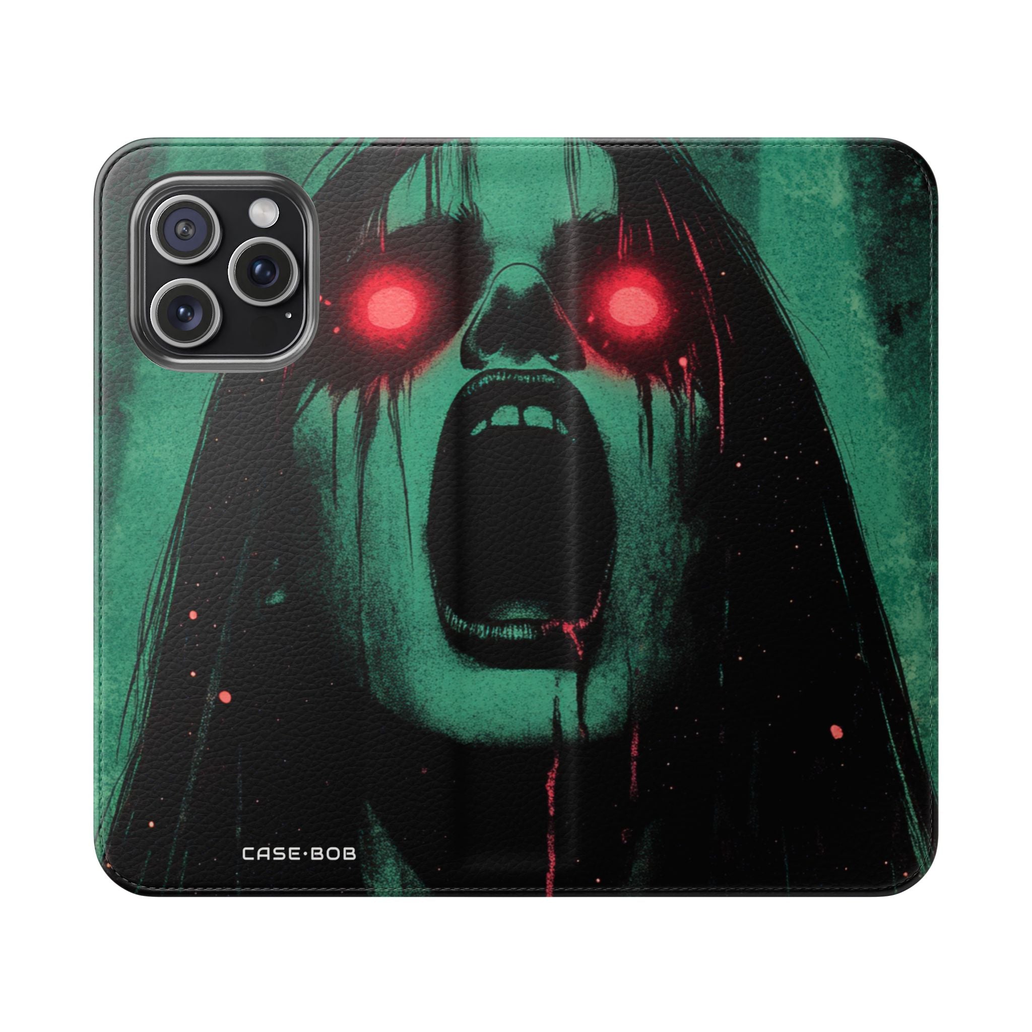 Screaming Glow - iPhone 15 Pro Max Case - Wallet