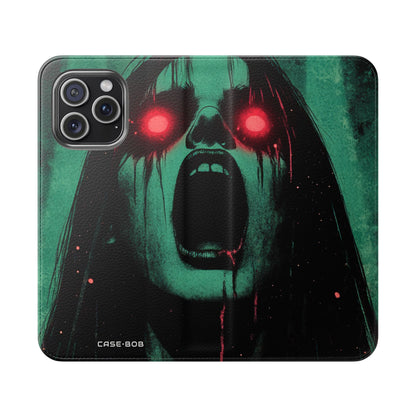 Screaming Glow - iPhone 15 Pro Max Case - Wallet