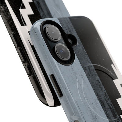 Grey Tough 2.0 Magsafe Phone Case for iPhone - Industrial Concrete Void
