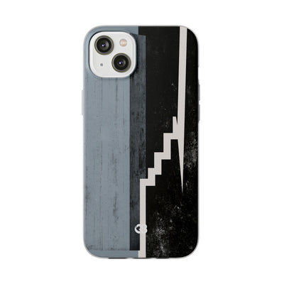 Grey Lite Phone Case for iPhone - Industrial Concrete Void