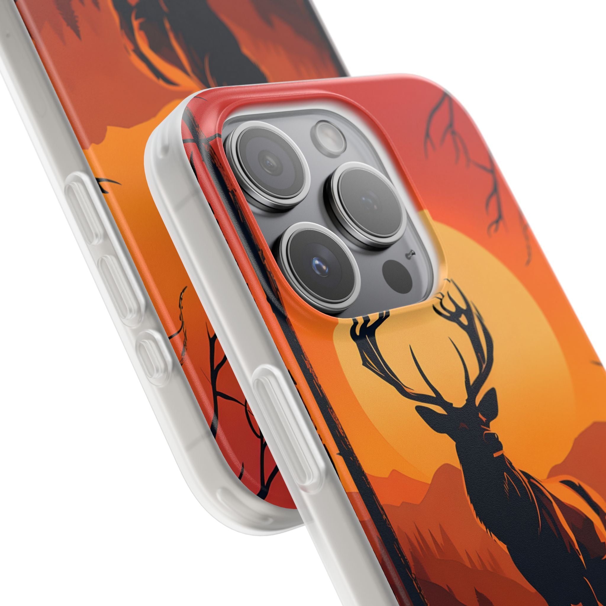 Amber Ridge Stag · Soft Phone Case for iPhone