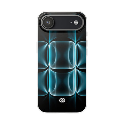 Cyan Core Matrix · Lite Phone Case for iPhone ·  Blue