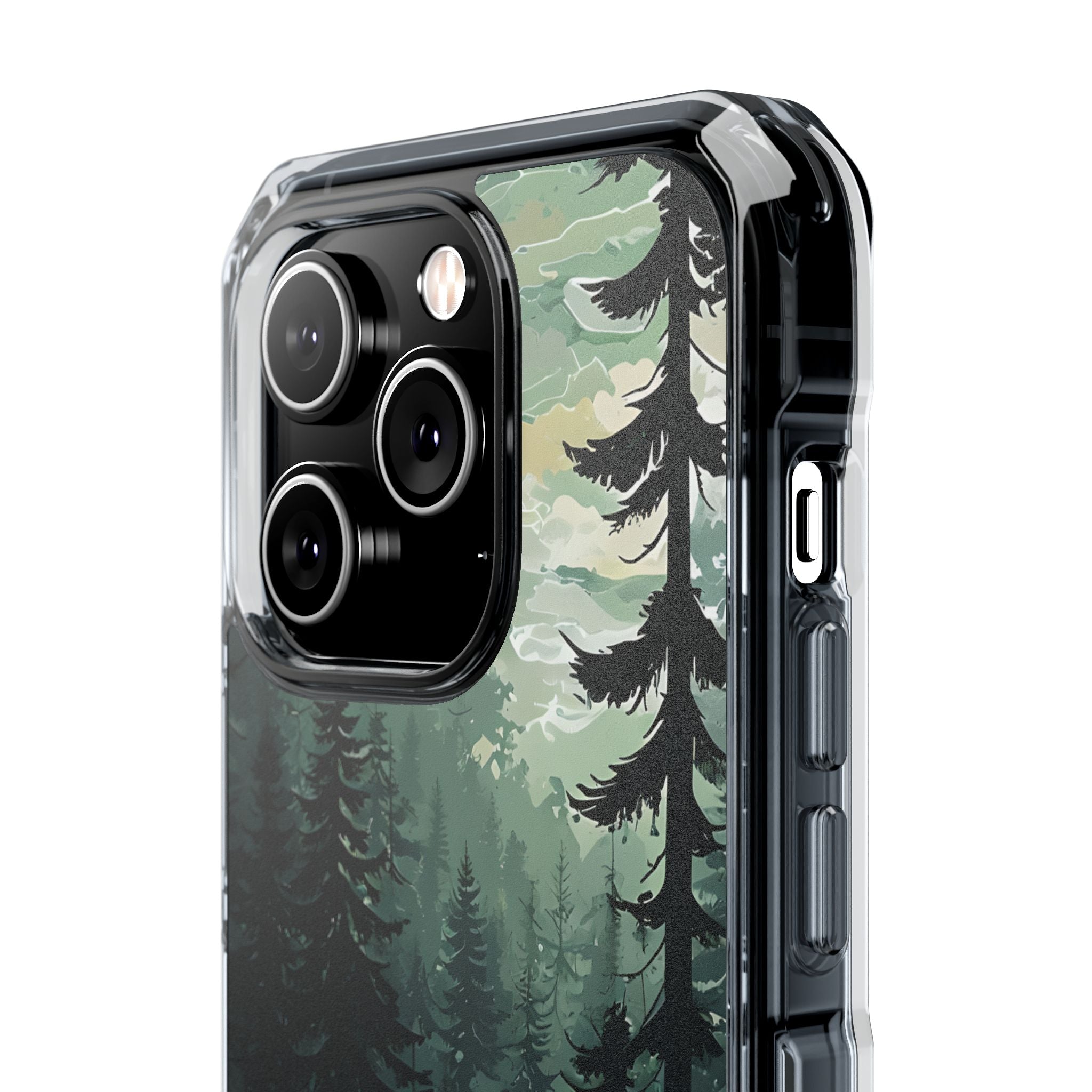 Misty Pine Shadow · Impact Phone Case for iPhone · Magsafe