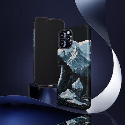 Nordic Arctic Bear · Tough Phone Case for iPhone · Black