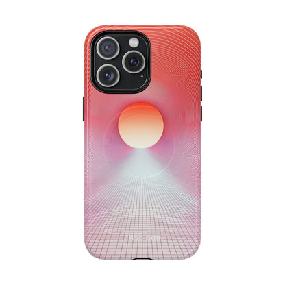 Orange Portal iPhone 15 Pro Max Case - Tough+