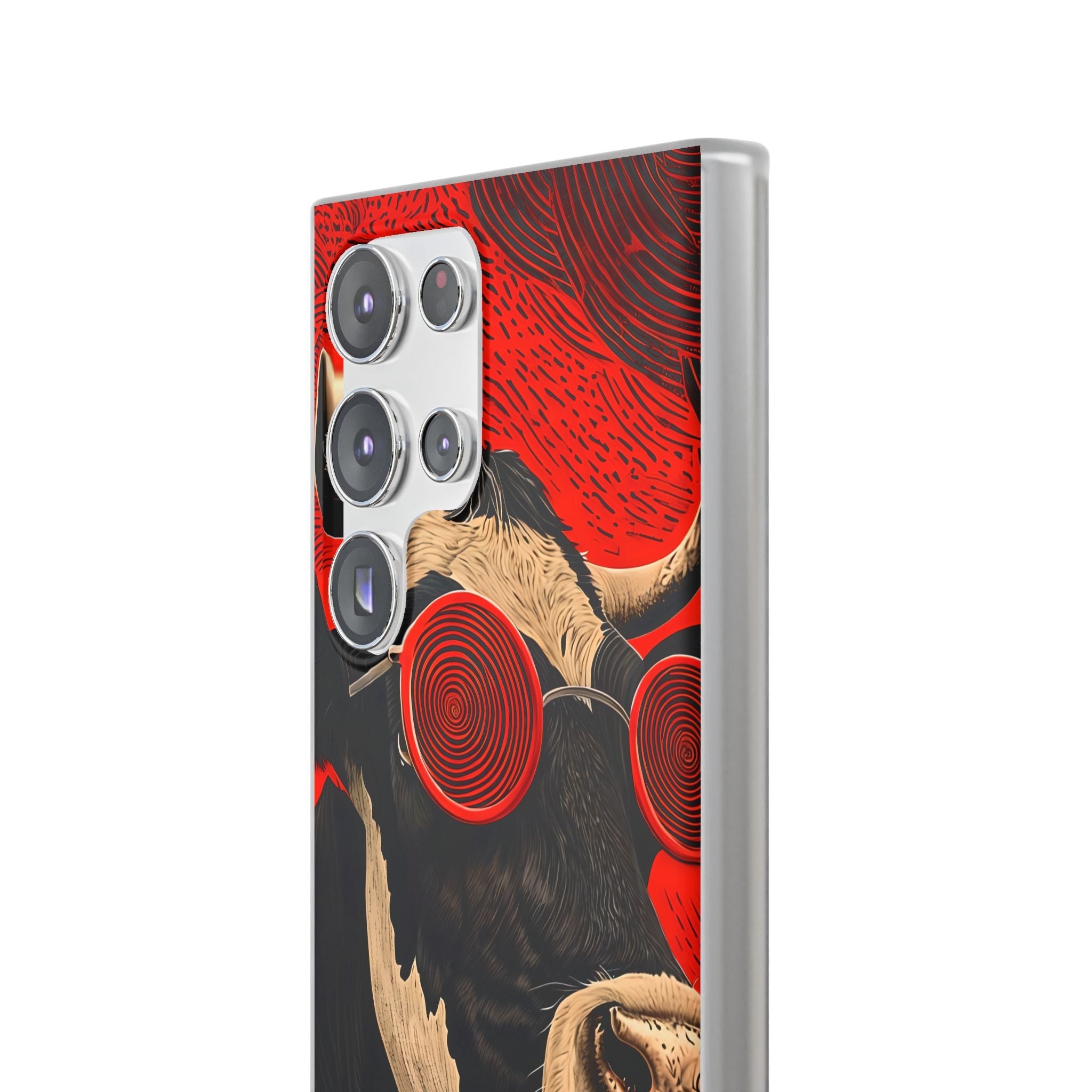 Hypnotic Cow Samsung S23 Ultra Case - Soft