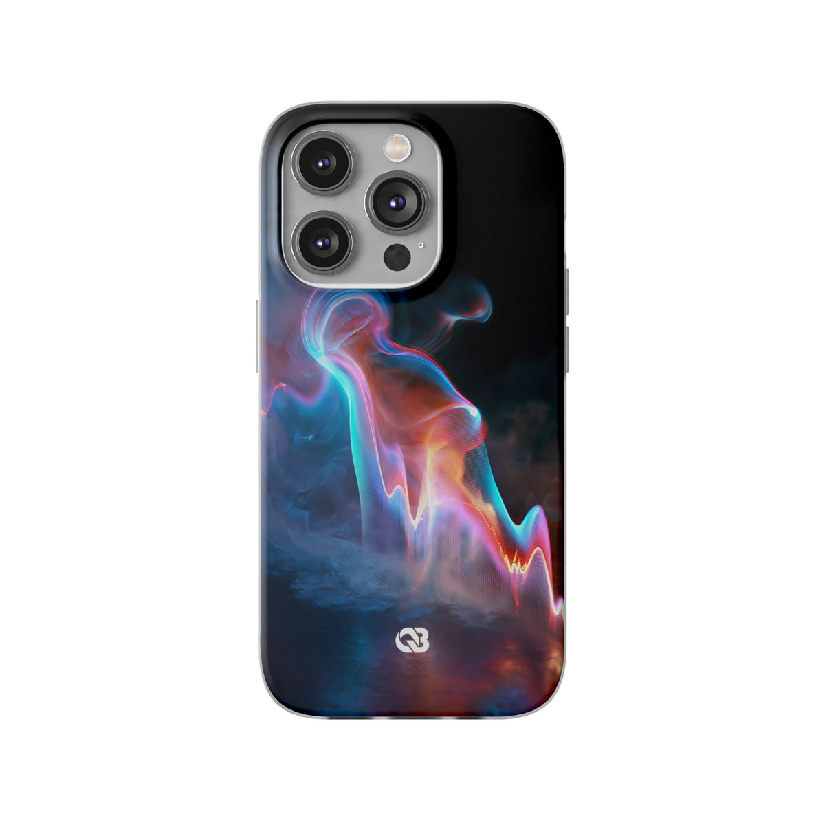 Neon Waveform · Lite Phone Case for iPhone ·  Black