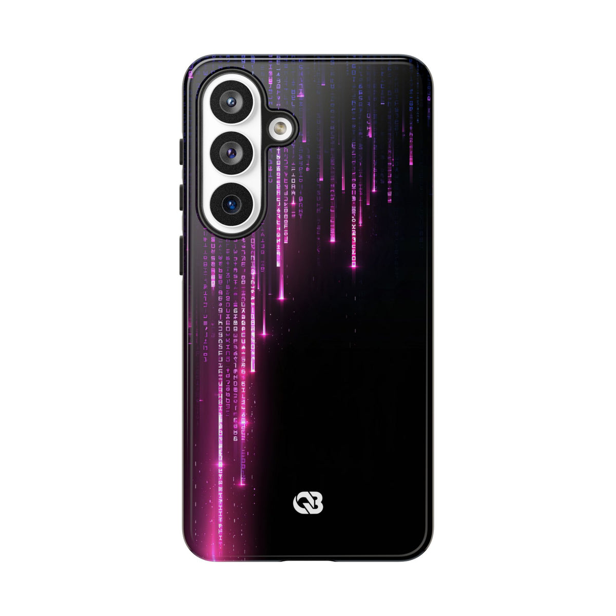 Binary Cascade · Tough Phone Case for Samsung · Black