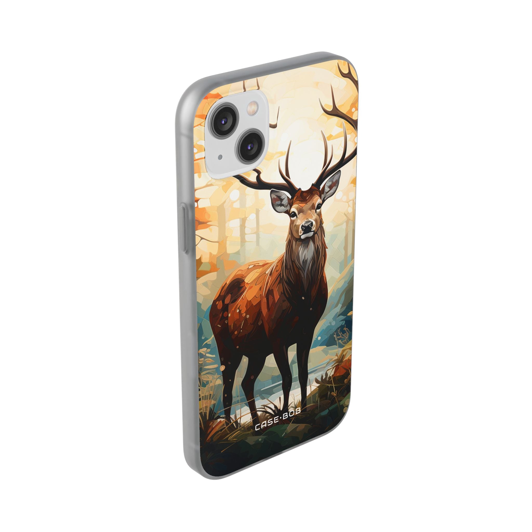 Glowing Stag iPhone 14 Plus Case - Soft - CASE•BOB