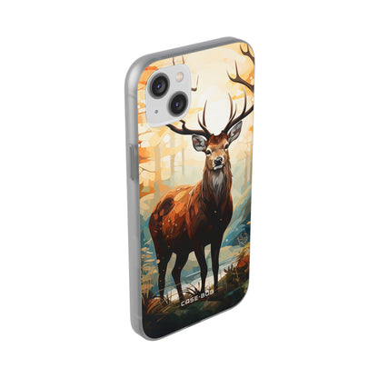 Glowing Stag iPhone 14 Plus Case - Soft - CASE•BOB