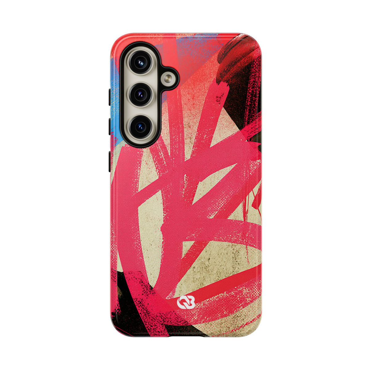 Neon Spray Tag · Tough Phone Case for Samsung · Pink