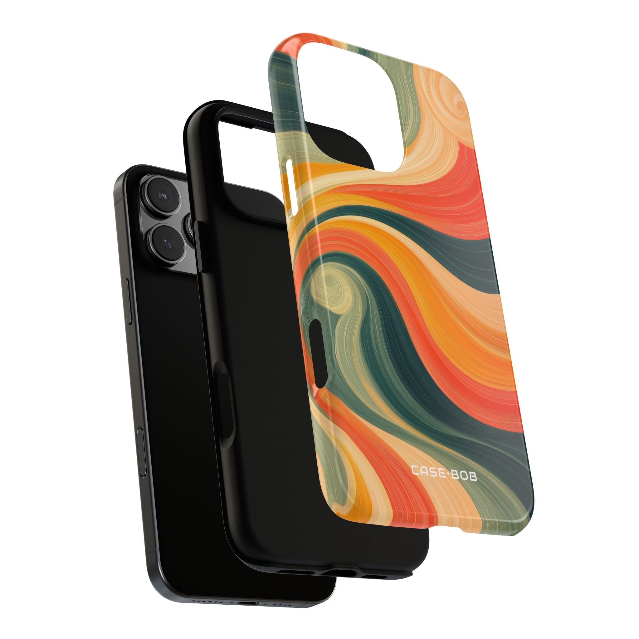 Swirling Ember iPhone 16 Pro Max Case - Tough