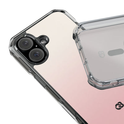 Blush Horizon · Clear Impact Magnetic Phone Case for iPhone ·  Pink
