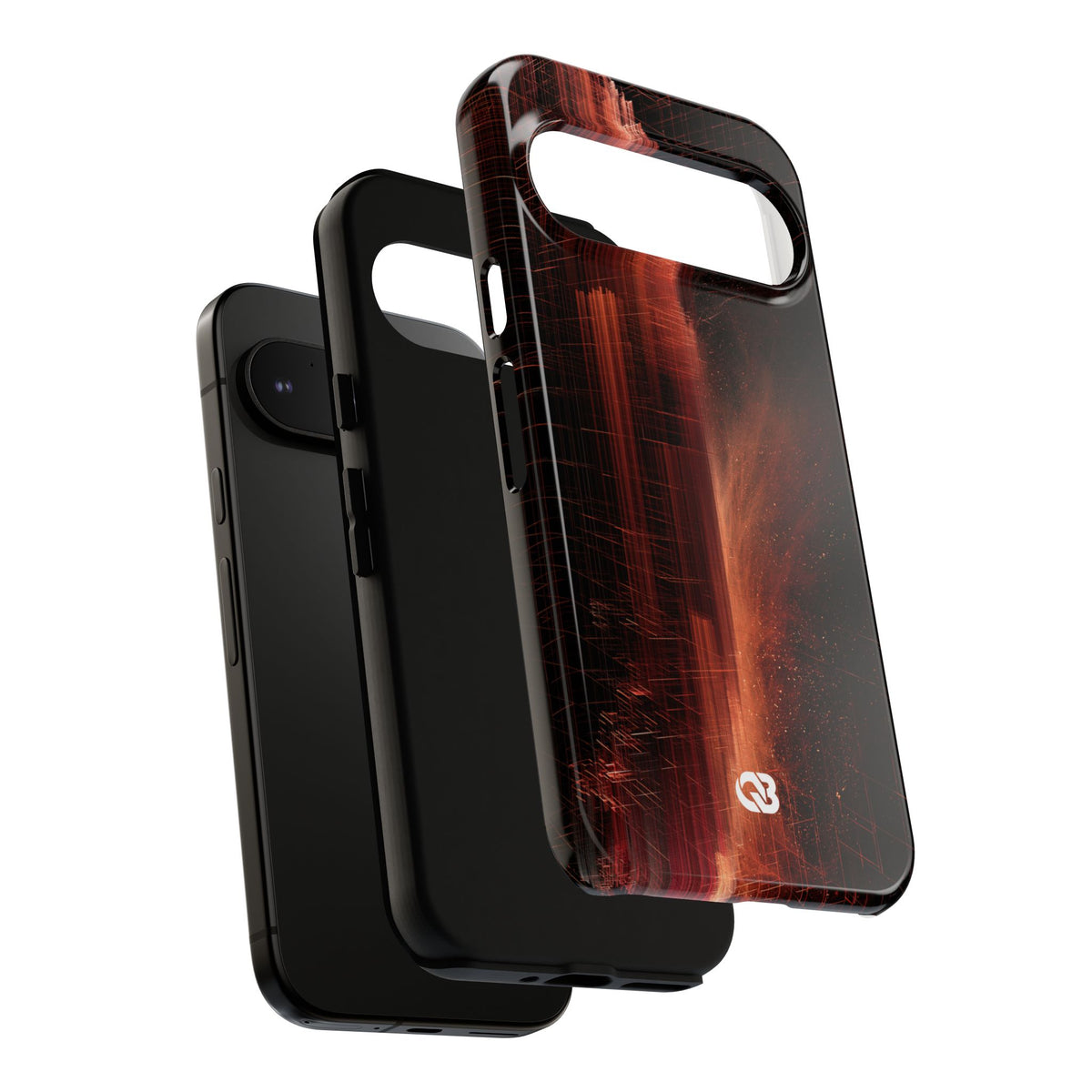 Luminous Monolith · Tough Phone Case for Pixel ·  Black