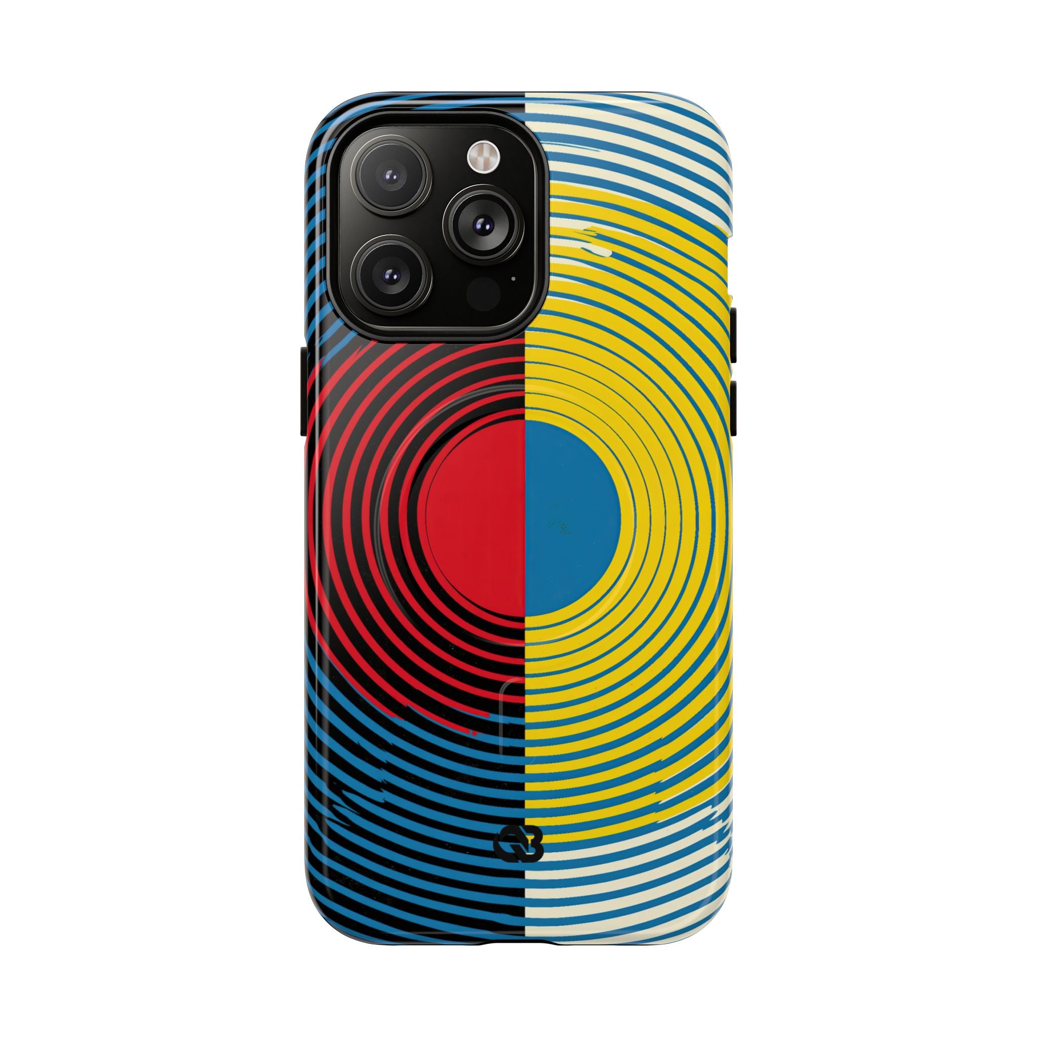 Blue Tough 2.0 Magsafe Phone Case for iPhone - Primary Circuit Orbit