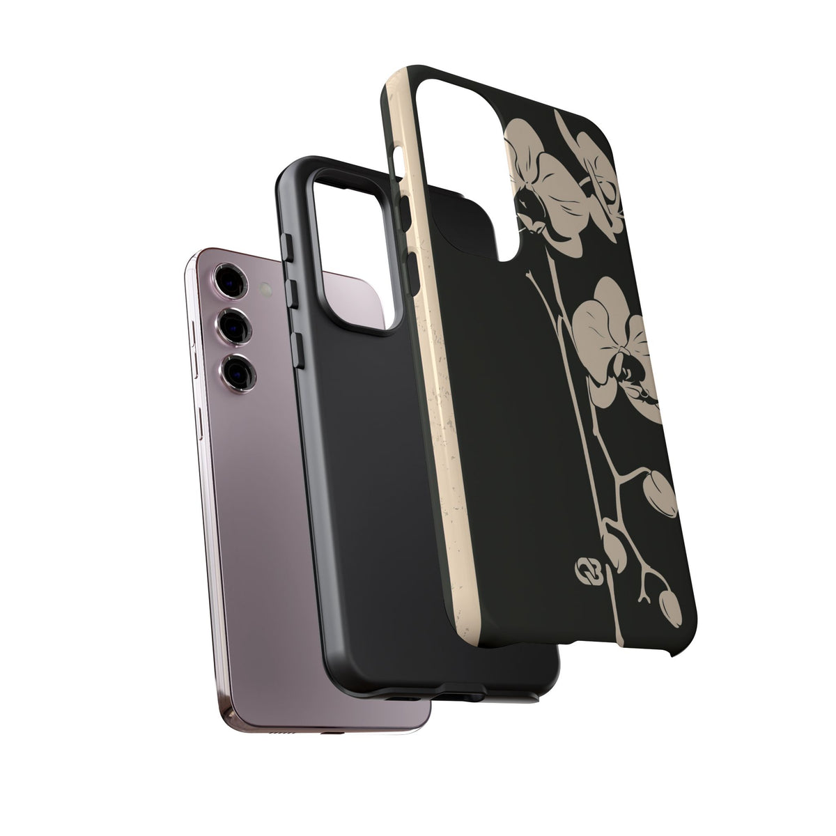 Nocturne Orchid · Tough Phone Case for Samsung · Black