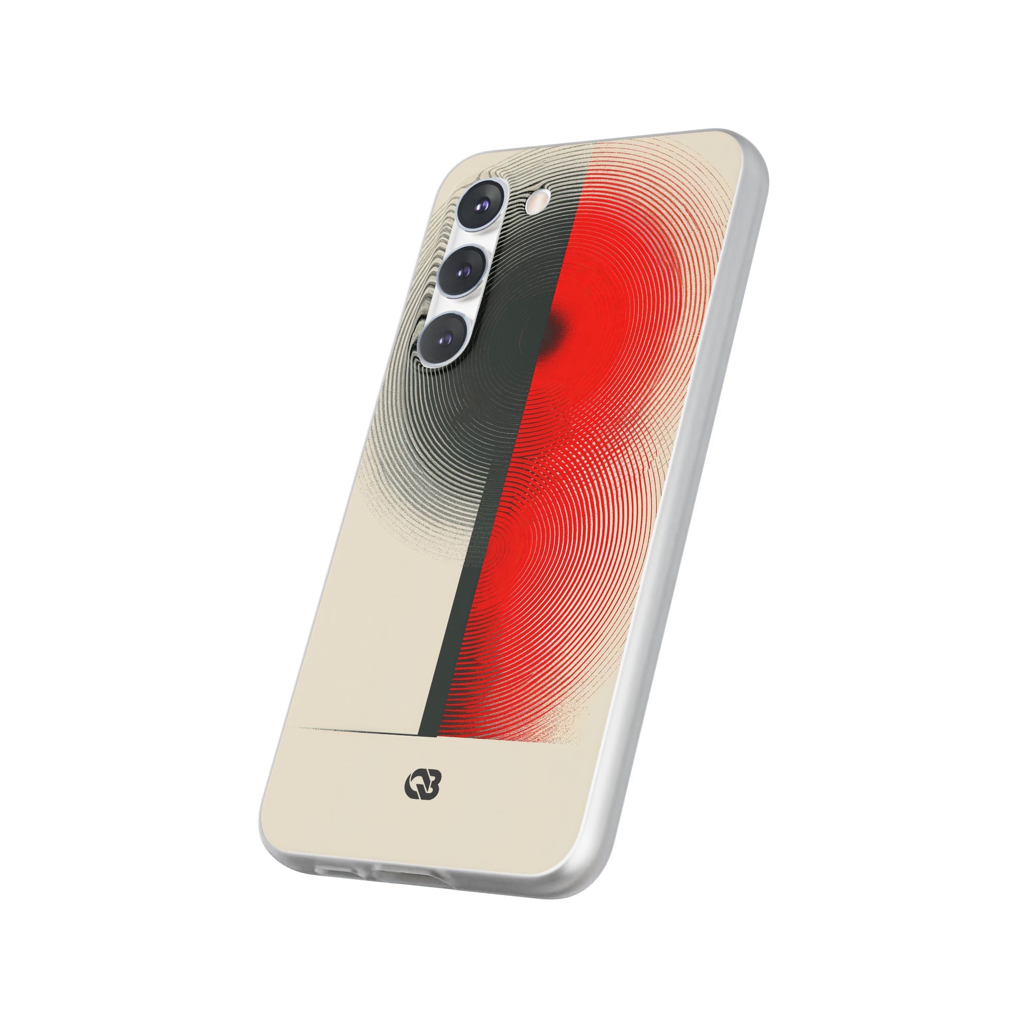 Red Lite Phone Case for Samsung - Split Signal Red