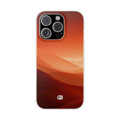 Terracotta Dune Ridges · Lite Phone Case for iPhone ·  Orange