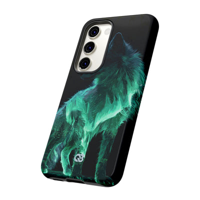 Nordic Aurora Fox · Tough Phone Case for Samsung · Teal