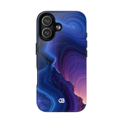 Radiant Strata · Tough 2.0 Magnetic Phone Case for iPhone · Blue
