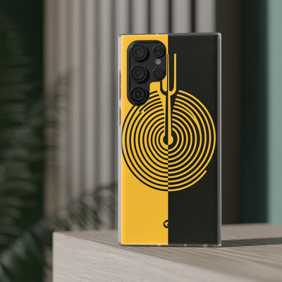 Yellow Lite Phone Case for Samsung - Voltage Sector Pulse