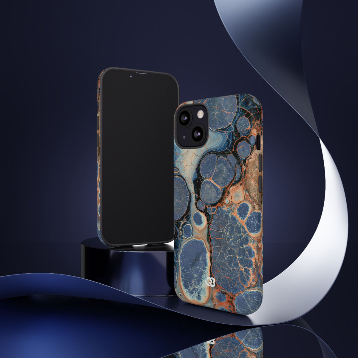 Astral Orb Resonance · Tough Phone Case for iPhone · Blue