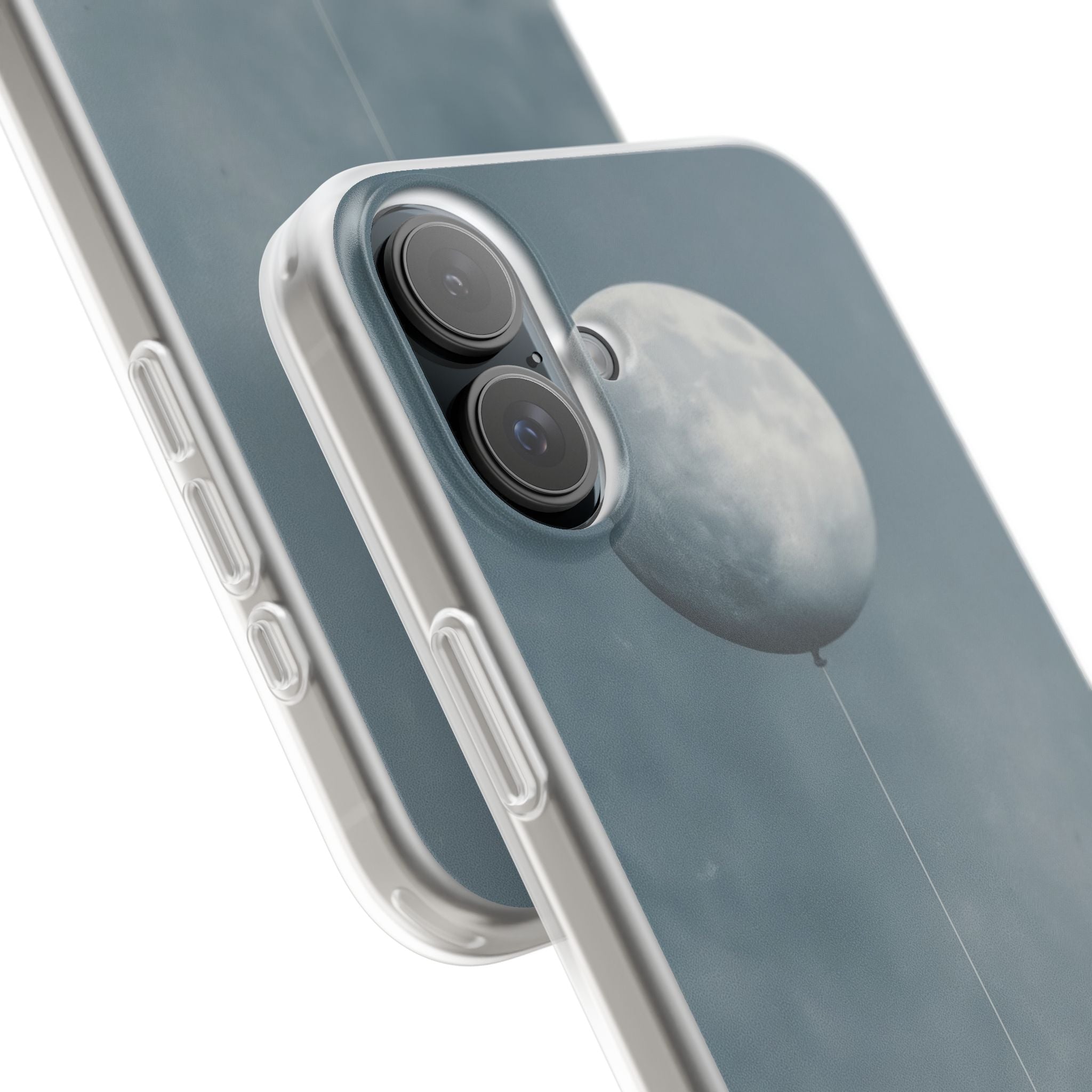 Moon Balloon iPhone 16 Plus Skal - Mjukt