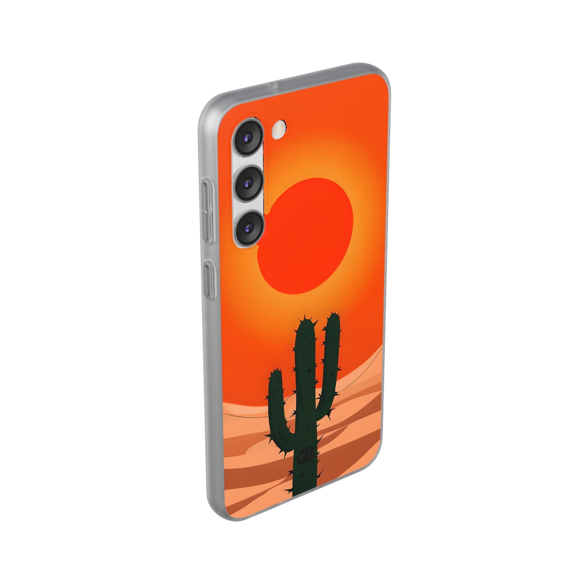 Scorched Saguaro Sunset · Soft Phone Case for Samsung