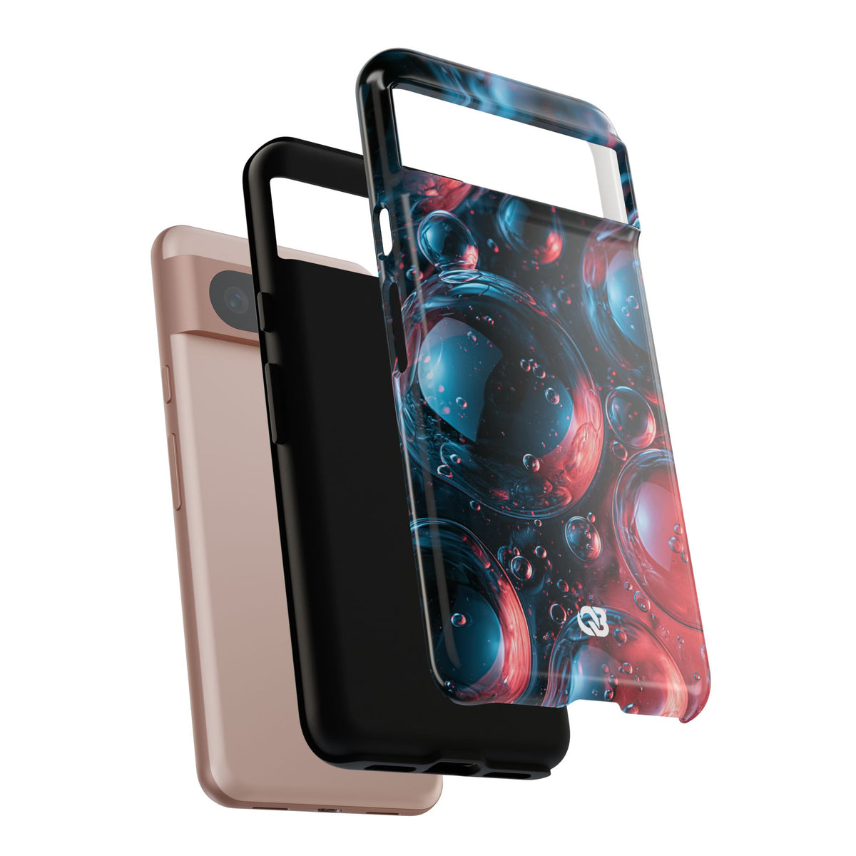 Aqua Gel Spheres · Tough Phone Case for Pixel ·  Blue