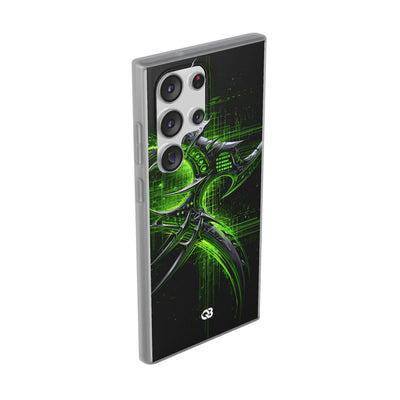 Cyber Sigil Grid · Lite Phone Case for Samsung · Green