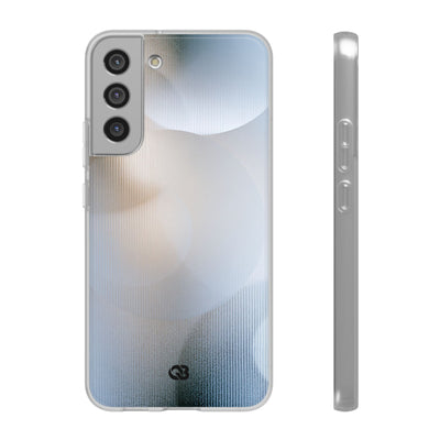 White Lite Phone Case for Samsung - Frosted Ribbed Sphere