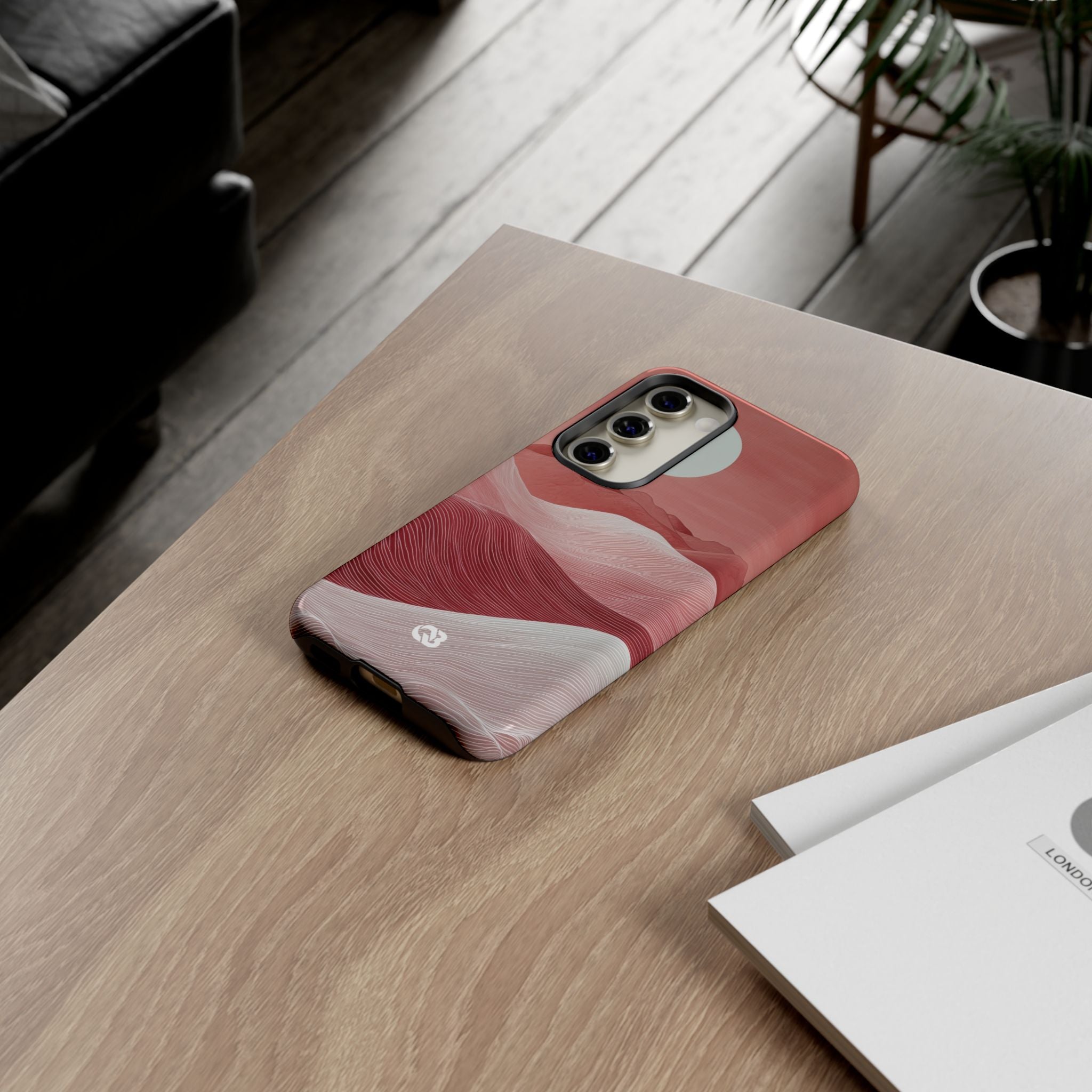 Crimson Dune Horizon · Tough Hoesje voor Samsung