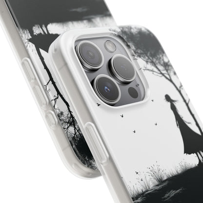 Cliffside Silhouette iPhone 15 Pro Case - Soft