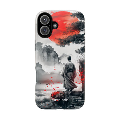 Red Sun Wanderer iPhone 16 Plus Case - Tough