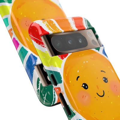 Vibrant Solar Smile · Tough Phone Case for Google Pixel