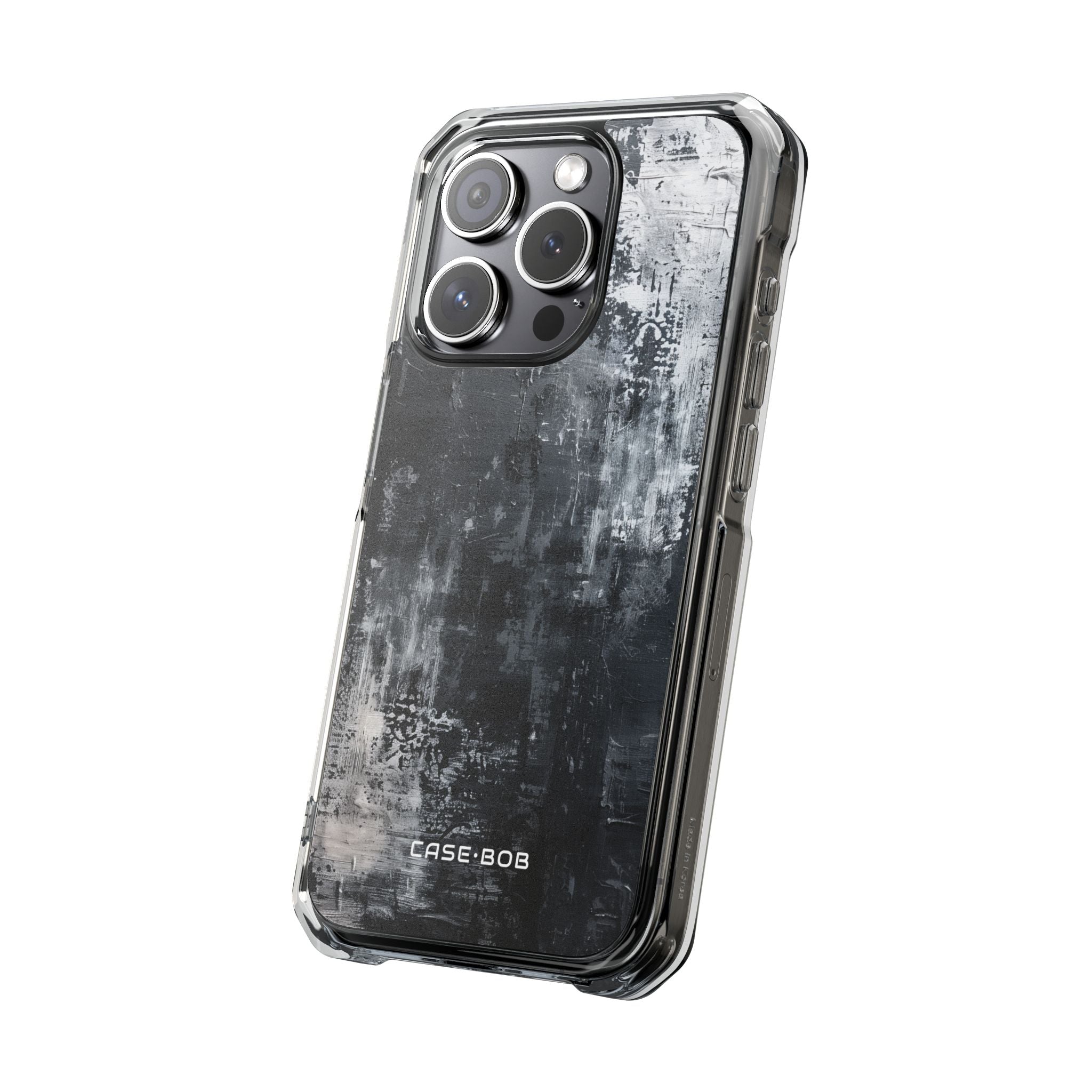 Texturiertes Blackscape iPhone 15 Pro Case - Impact