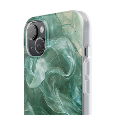 Translucent Aqua Flow · Lite Phone Case for iPhone ·  Teal