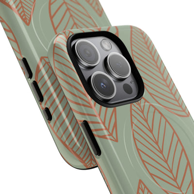 Sage Earth Leaves · Tough+ Phone Case for iPhone · Magsafe