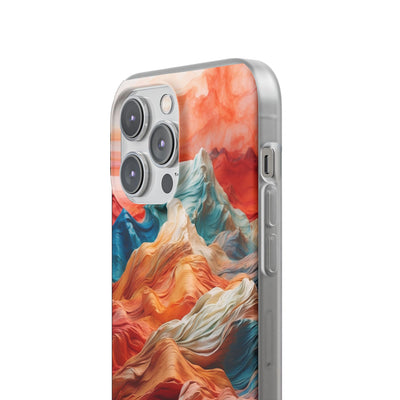 Molten Ridge Flow · Soft Phone Case for iPhone