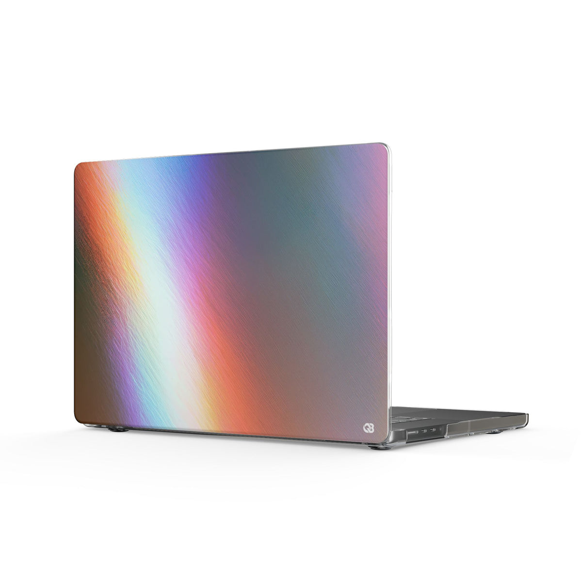 Prismatic Ray · Clear Hard Case for MacBook · Blue