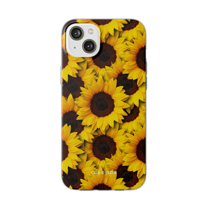 Sunflower Glow iPhone 14 Plus Case - Soft