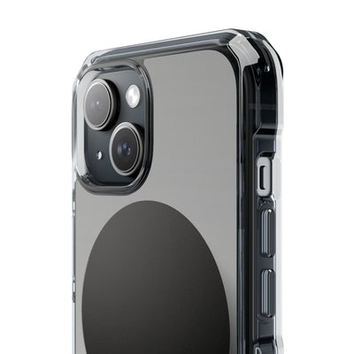 Grey Impact MagSafe Phone Case for iPhone - Matte Onyx Sphere