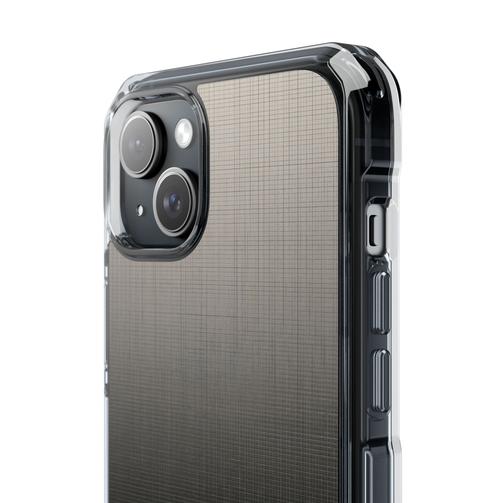 Grey Impact MagSafe Phone Case for iPhone - Faded Sand Mesh
