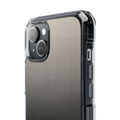Grey Impact MagSafe Phone Case for iPhone - Faded Sand Mesh