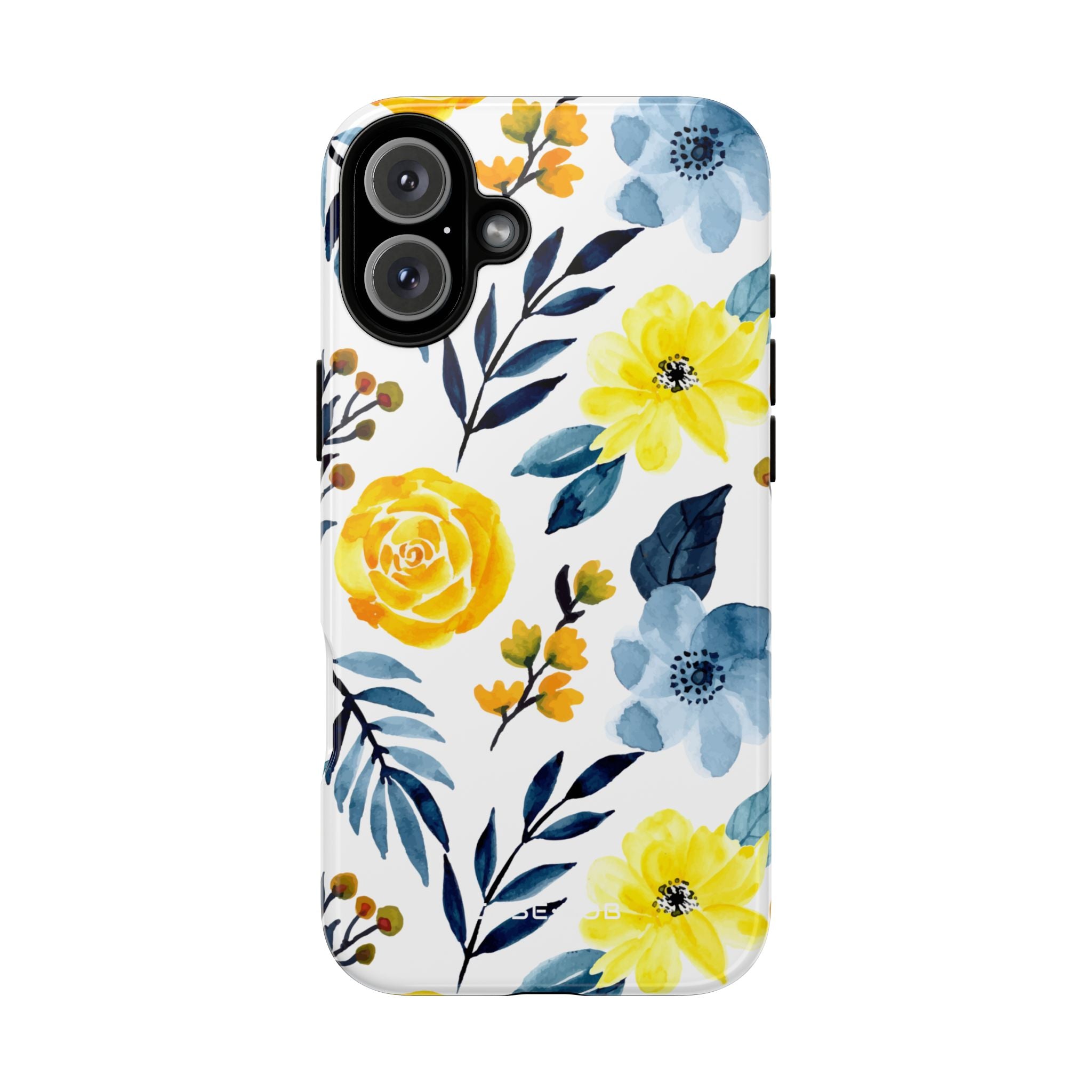 Yellow Blossom iPhone 16 Plus Case - Tough