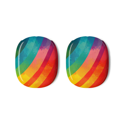 Curved Rainbow Breeze - AirPod Max Case