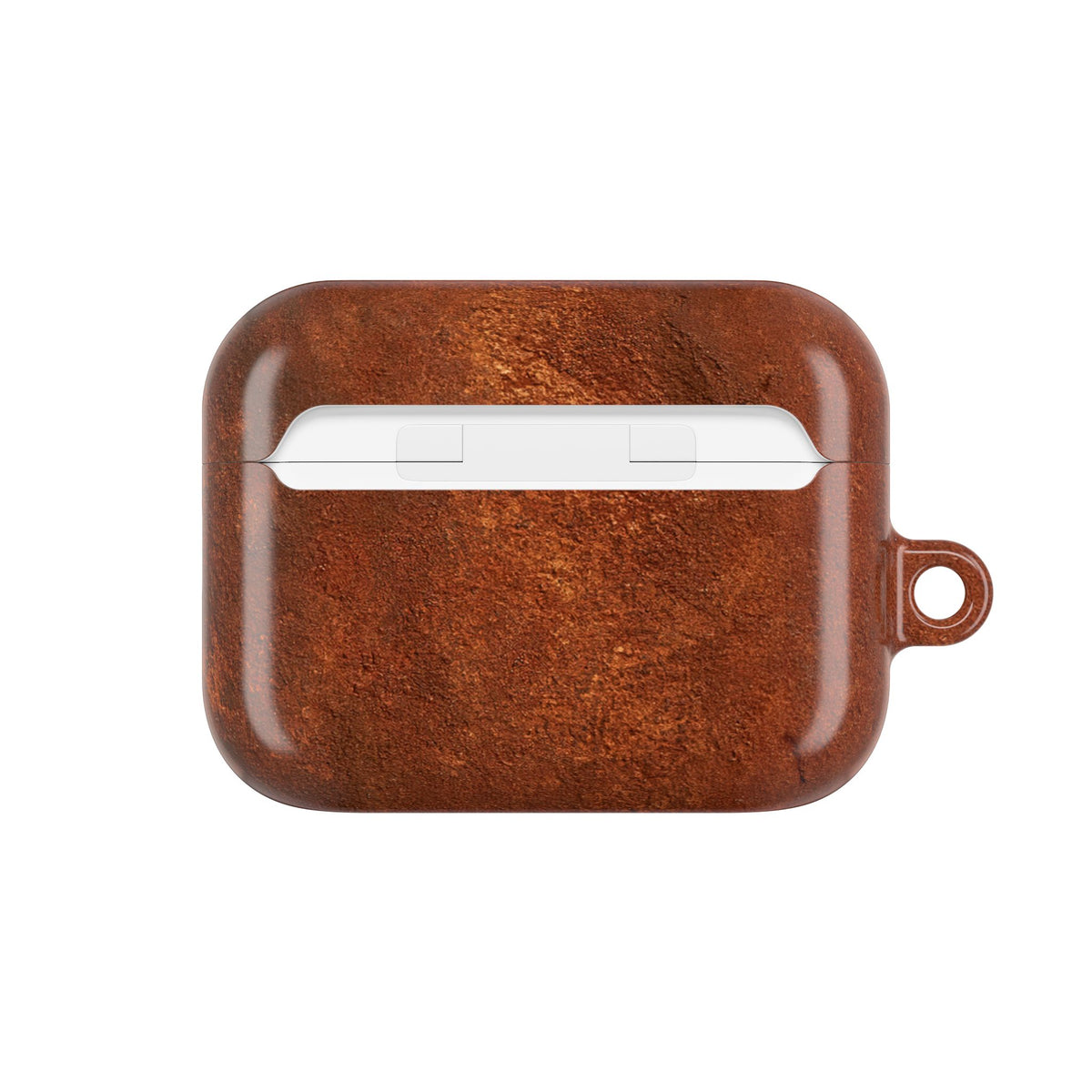 Oxidized Corten · Hard Case for AirPods & AirPods Pro · Brown